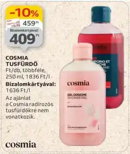 Auchan Cosmia Tusfürdő ajánlat