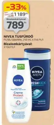 Auchan NIVEA tusfürdő ajánlat