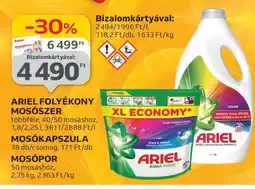 Auchan ARIEL Folyékony mosószer ajánlat