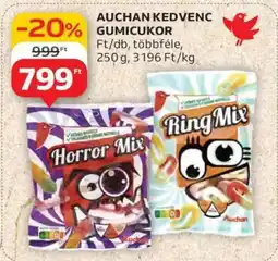 Auchan AUCHAN KEDVENC GUMICUKOR ajánlat