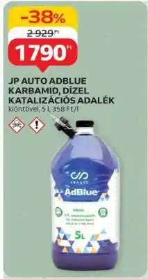 Auchan JP AUTO ADBLUE KARBAMID, DÍZEL KATALIZÁCIÓS ADALÉK ajánlat