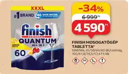 Auchan FINISH Mosogatógép-tabletta ajánlat