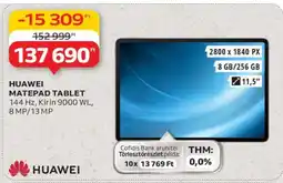 Auchan HUAWEI MatePad Tablet ajánlat