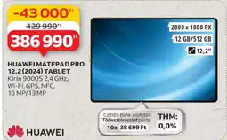 Auchan HUAWEI MatePad Pro 12.2 (2024) Tablet ajánlat