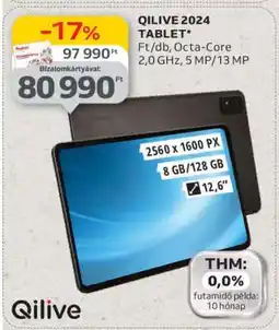 Auchan QILIVE 2024 TABLET ajánlat