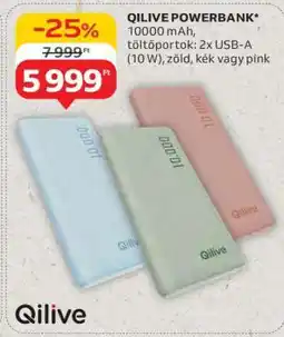 Auchan QILIVE POWERBANK ajánlat