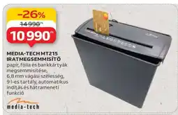 Auchan MEDIA-TECH MT215 IRATMEGSEMMISÍTŐ ajánlat