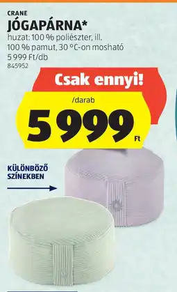 ALDI Crane Jógapárna ajánlat