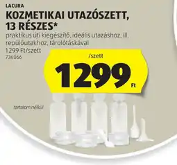 ALDI Lacura kozmetikai utazószett ajánlat