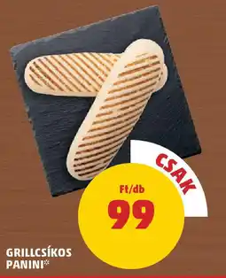 PENNY Grillcsíkos panini ajánlat
