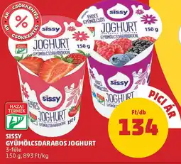 PENNY Sissy Gyümölcsdarabos joghurt ajánlat