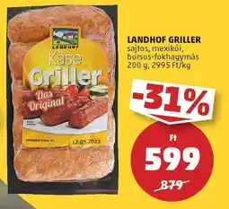 PENNY Landhof Griller ajánlat