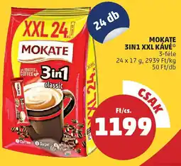 PENNY Mokate 3in1 XXL kávé 3-féle ajánlat