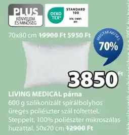 JYSK LIVING MEDICAL párna ajánlat