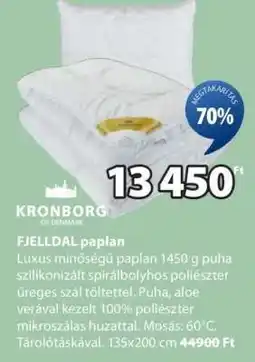 JYSK FJELLDAL paplan ajánlat