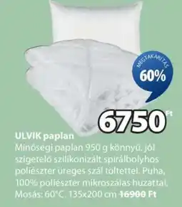 JYSK ULVIK paplan ajánlat