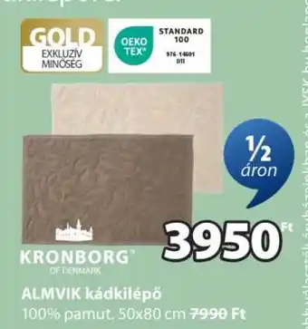 JYSK KRONBORG ALMVIK kádkilépő ajánlat