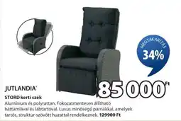 JYSK JUTLANDIA STORD kerti szék ajánlat