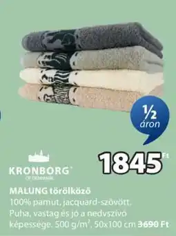 JYSK MALUNG törölköző ajánlat