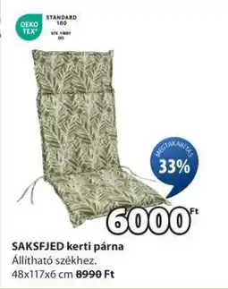 JYSK SAKSFJED kerti párna ajánlat