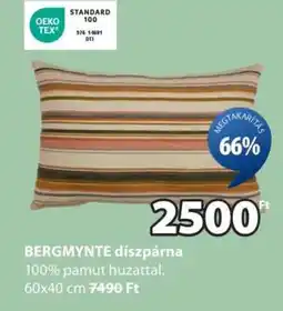 JYSK BERGMYNTE díszpárna ajánlat