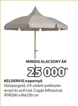 JYSK KELDERVIG NAPERNYŐ ajánlat