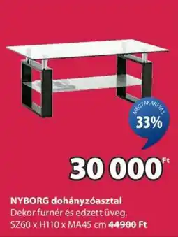 JYSK NYBORG dohányzóasztal ajánlat