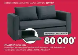 JYSK SKILLEBEKK kanapéágy ajánlat