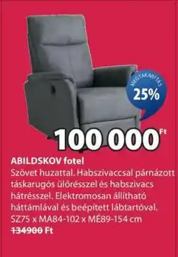JYSK ABILDSKOV fotel ajánlat