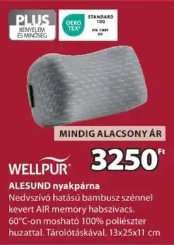 JYSK WELLPUR ALESUND nyakpárna ajánlat