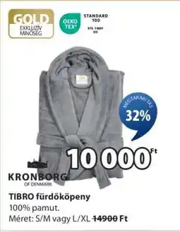 JYSK TIBRO fürdőköpeny ajánlat