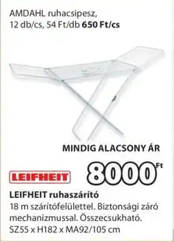 JYSK LEIFHEIT RUHASZÁRÍTÓ ajánlat