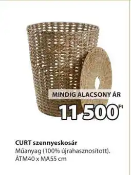 JYSK CURT SZENNYESKOSÁR ajánlat