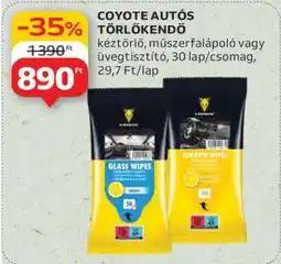 Auchan COYOTE AUTÓS TÖRLŐKENDŐ ajánlat