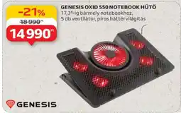 Auchan GENESIS OXID 550 NOTEBOOK HŰTŐ ajánlat