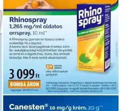 Pingvin Patika Rhinospray orrspray ajánlat