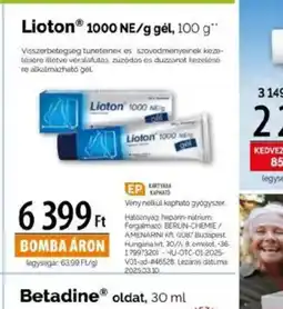 Pingvin Patika Lioton 1000 NE/g gél ajánlat