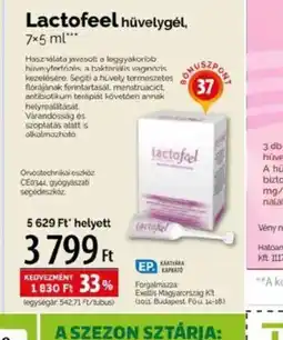 Pingvin Patika Lactofeel hüvelygél ajánlat