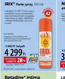 Pingvin Patika Irix Forte spray ajánlat