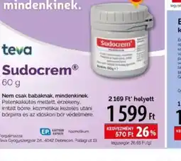Pingvin Patika Sudocrem ajánlat