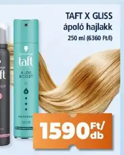 Goods Market TAFT X GLISS ápoló hajlakk ajánlat