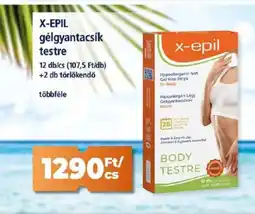 Goods Market X-EPIL gélgyantacsík testre ajánlat