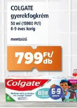 Goods Market COLGATE gyerekfogkrém ajánlat