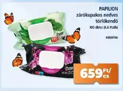 Goods Market PAPILION zárókupakos nedves törlőkendő ajánlat