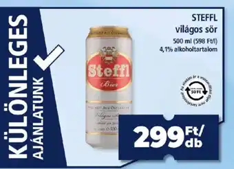 Goods Market STEFFL világos sör ajánlat