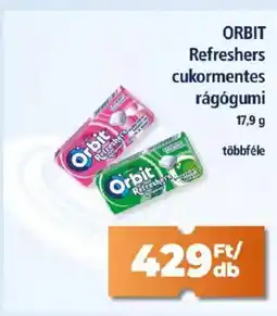 ORBIT Refreshers cukormentes rágógumi