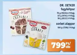 Goods Market DR. OETKER fagylaltpor ajánlat