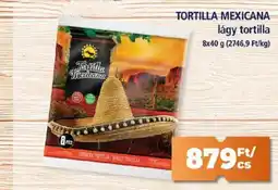 Goods Market TORTILLA MEXICANA lágy tortilla ajánlat