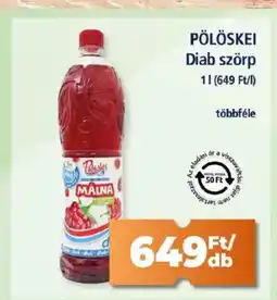 PÖLÖSKEI Diab szörp