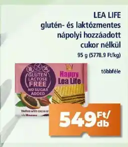 Goods Market LEA LIFE glutén- és laktózmentes nápolyi hozzáadott ajánlat